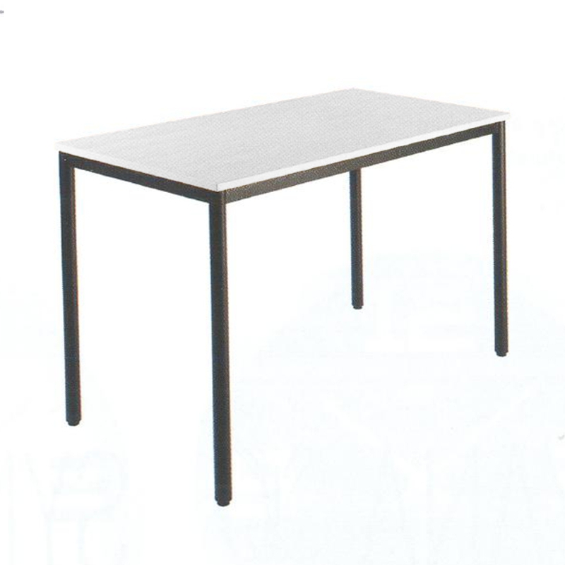 Table d'appoint bureau en bois 60 x 120 cm qui est rectangle et s'intègre aussi bien dans une cuisine que dans une salle de réunion ou d'école